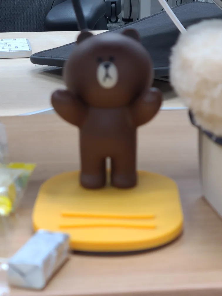 라인프렌즈 브라운 핸드폰 거치대