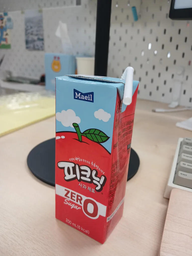 매일 피크닉 사과 제로 200ml 미개봉