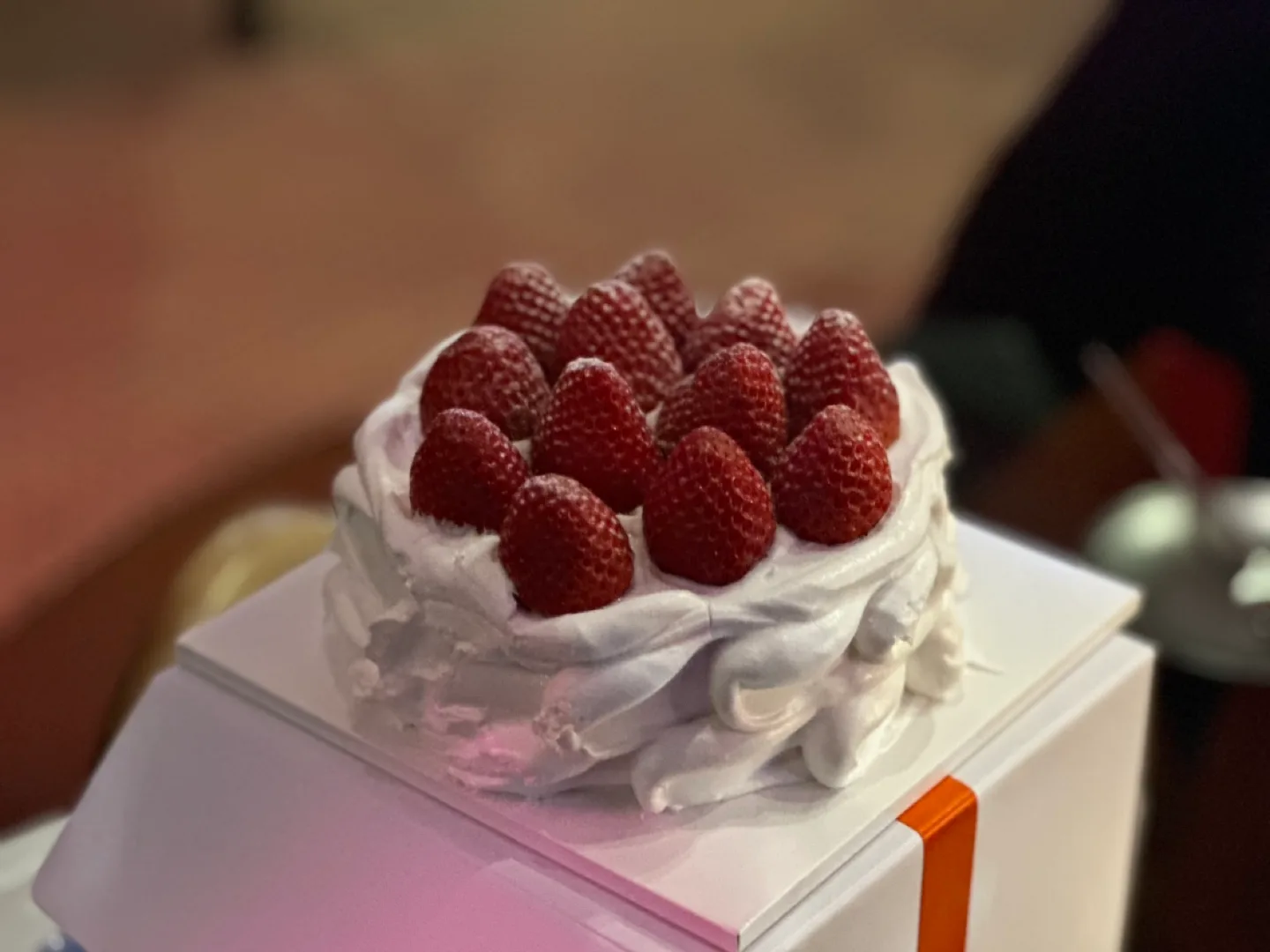 딸기 생크림 케이크