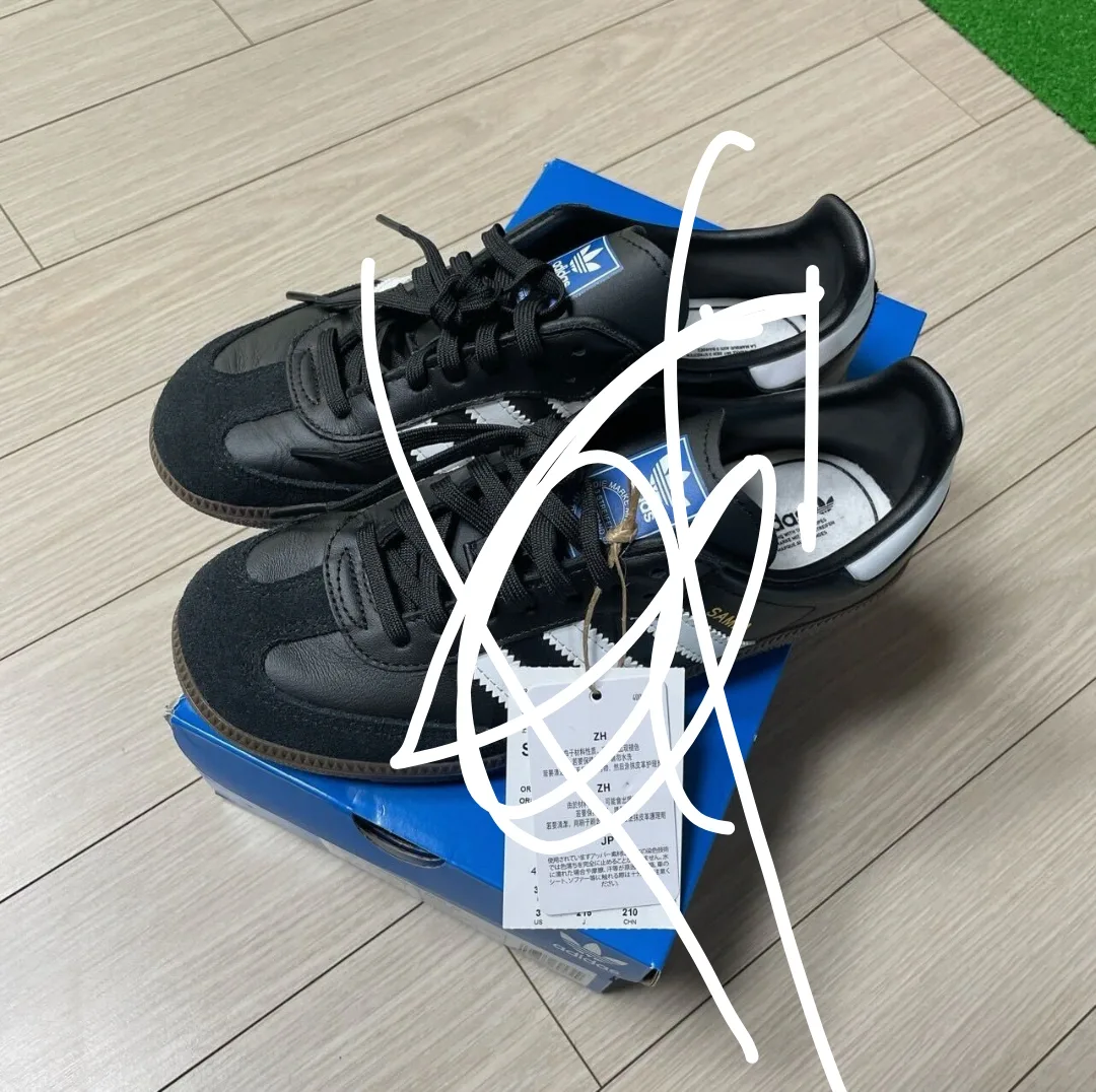 아디다스 삼바 블랙 210 새상품