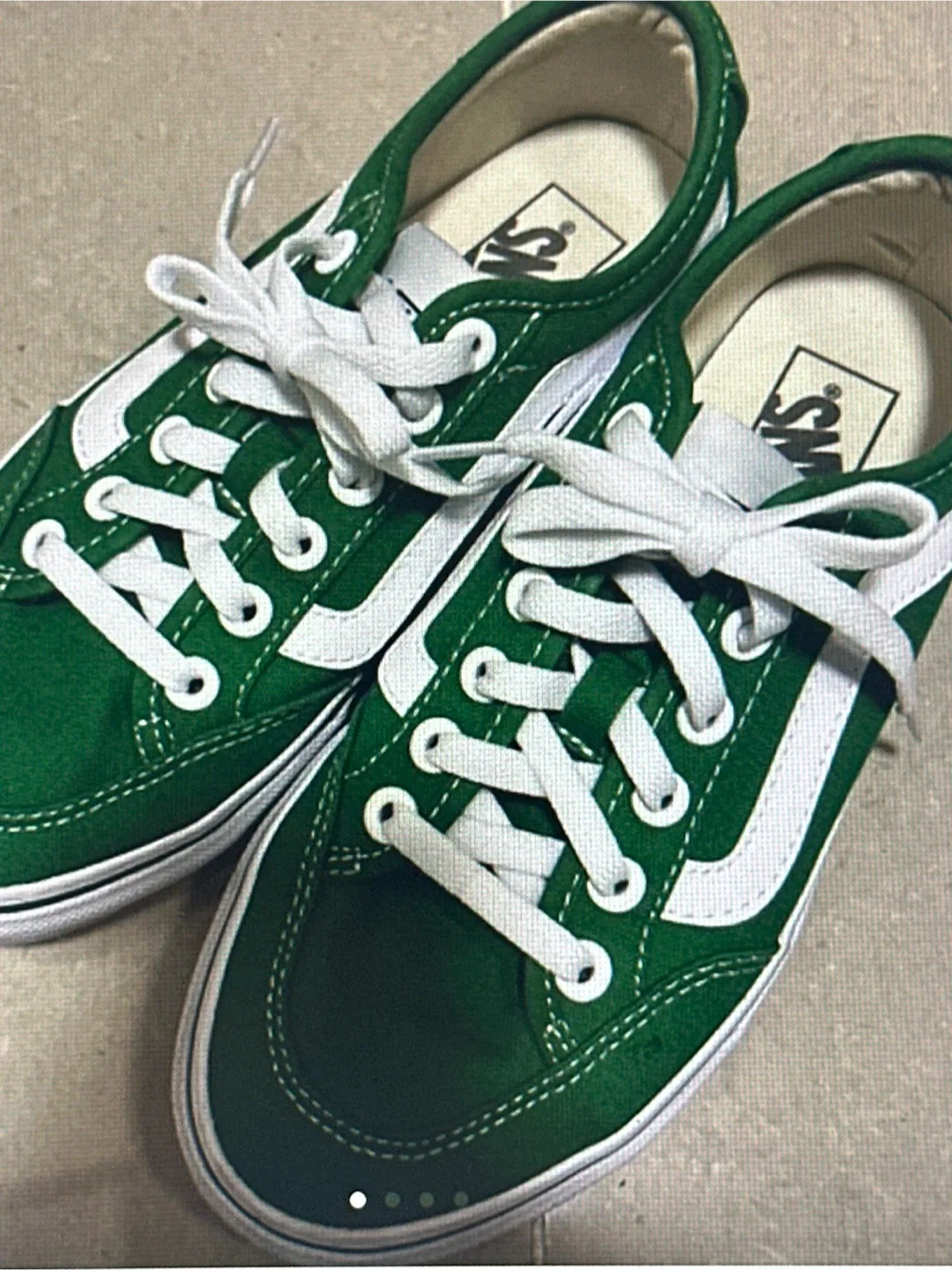 VANS 반스 스니커즈 그린