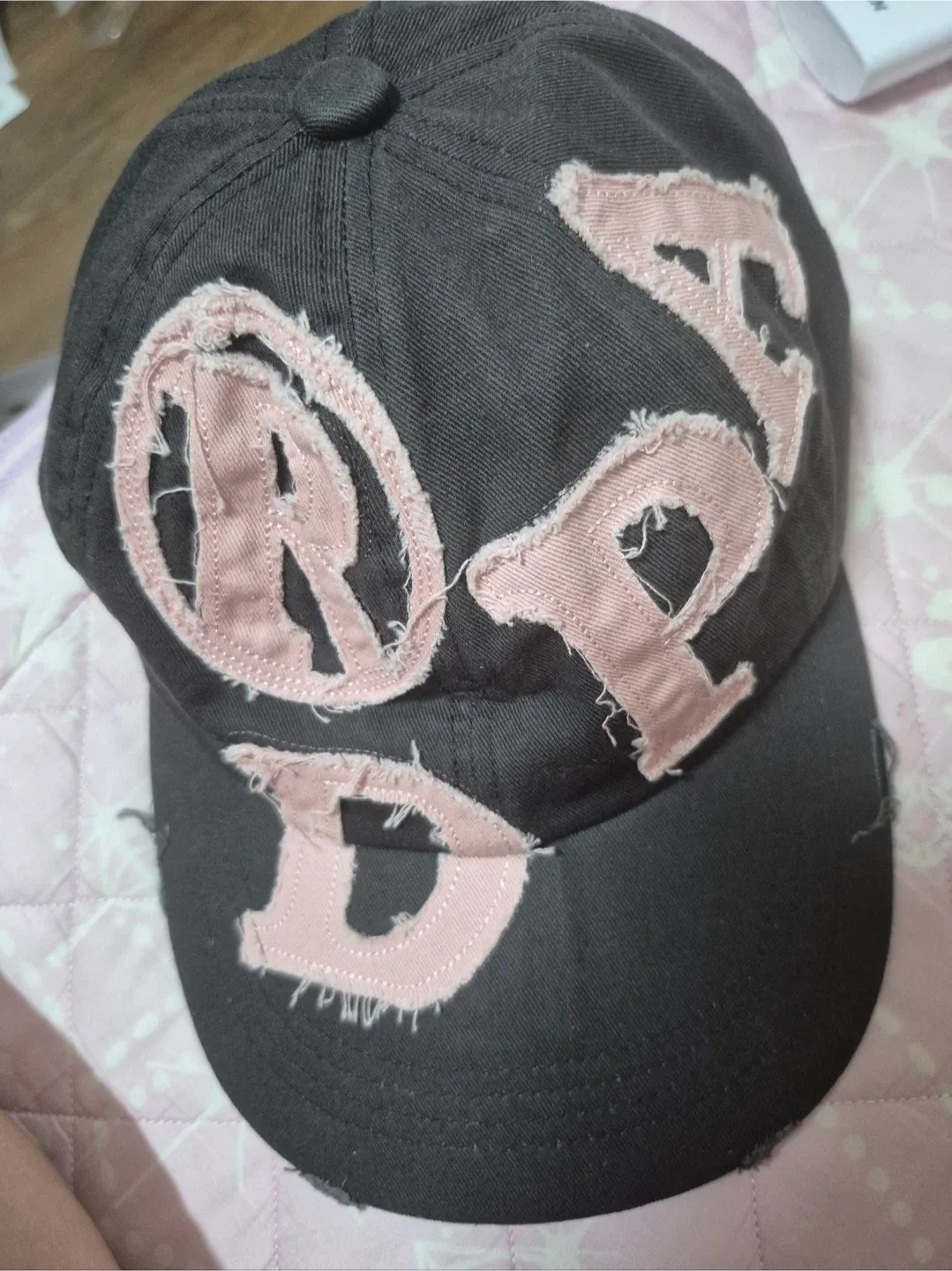 ROOPD 블랙 볼캡