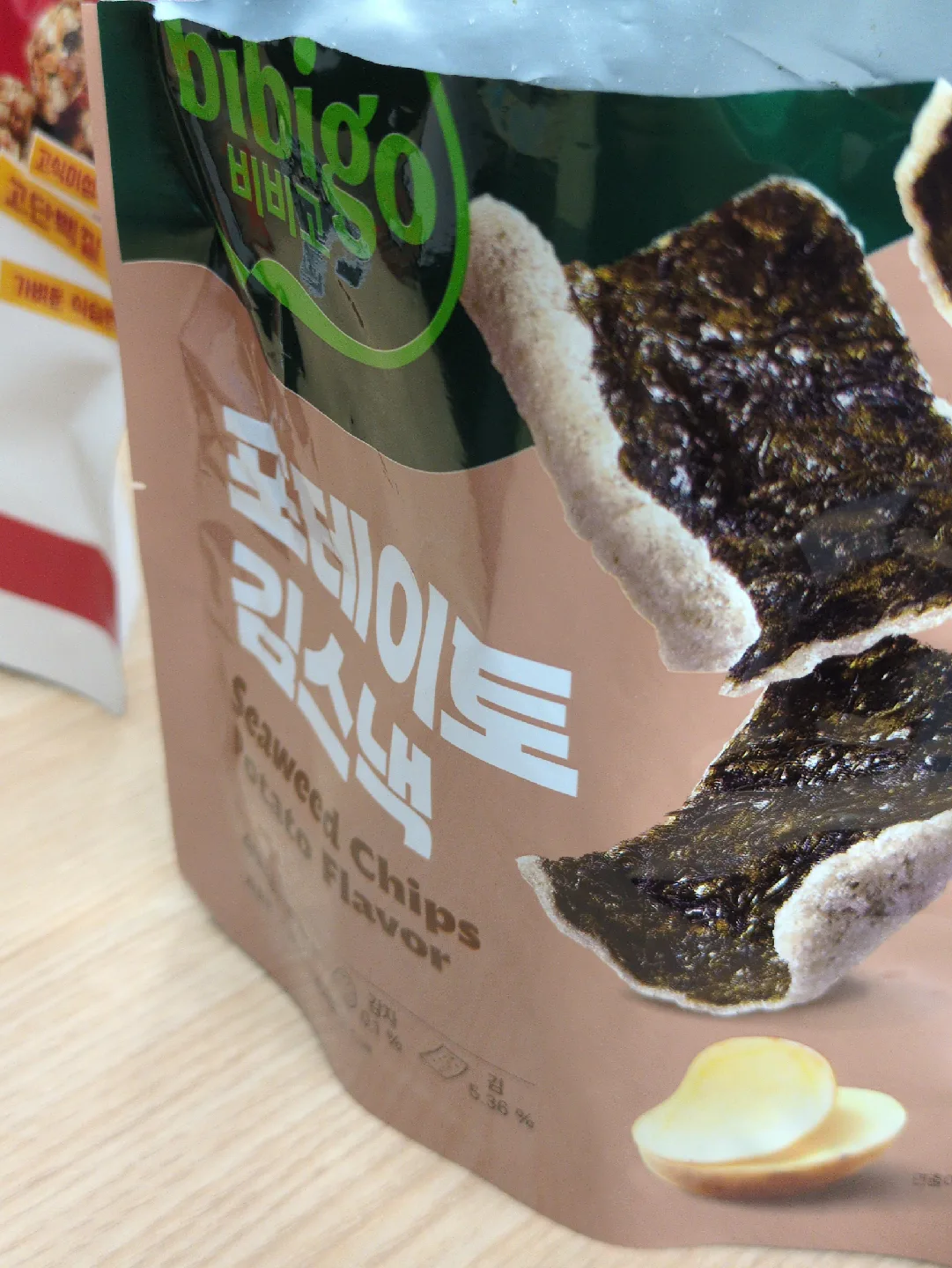 비비고 포테이토 김스낵