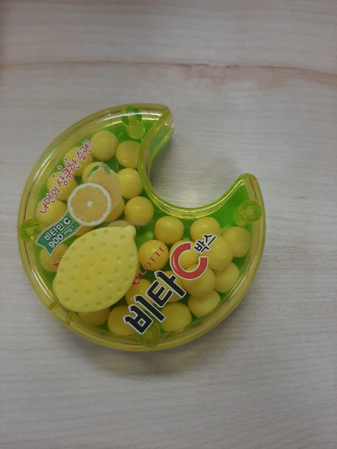 롯데 비타C 레몬맛 900mg